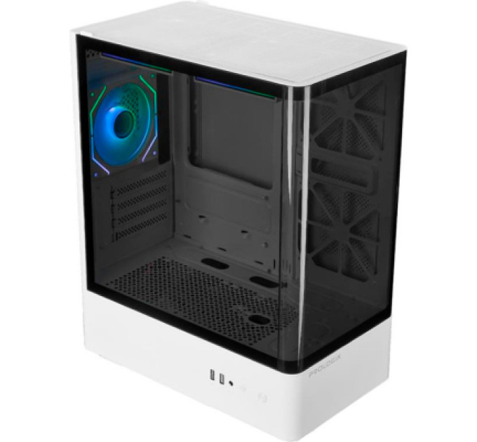 Корпус Prologix Lumi GM-01AW Glass White