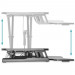 Столик для ноутбука Digitus Ergonomic Workspace Riser, 11-46cm, black (DA-90380-1)
