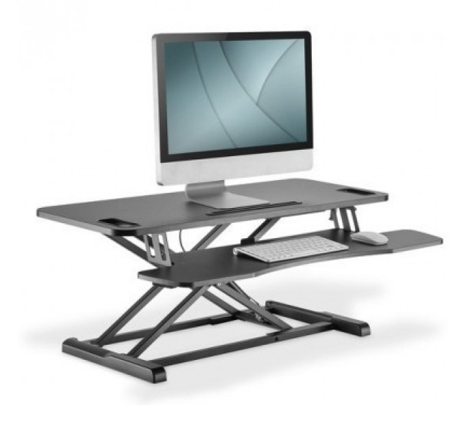 Столик для ноутбука Digitus Ergonomic Workspace Riser, 11-46cm, black (DA-90380-1)