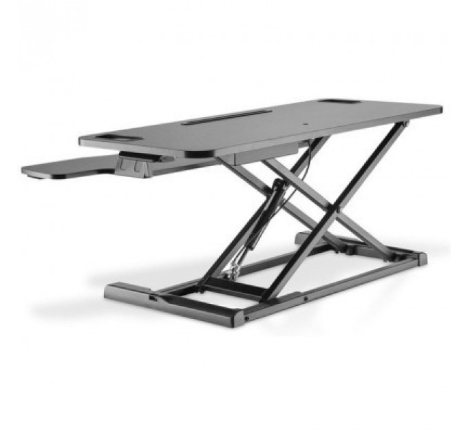 Столик для ноутбука Digitus Ergonomic Workspace Riser, 11-46cm, black (DA-90380-1)
