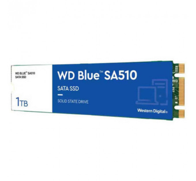 Накопичувач SSD M.2 2280 1TB SA510 WD (WDS100T3B0B)