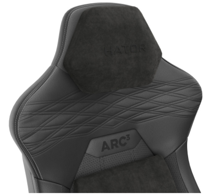 Крісло ігрове Hator Arc 3 XL PU Black (HTC3400XL)