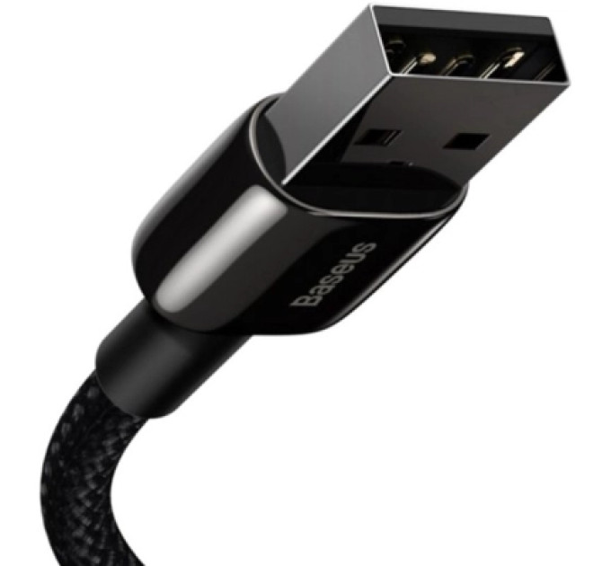 Baseus Дата кабель USB 2.0 AM to Lightning 1.0m 2.4A black Baseus (CALWJ-01)
