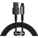 Baseus Дата кабель USB 2.0 AM to Lightning 1.0m 2.4A black Baseus (CALWJ-01)