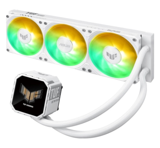 ASUS Система рідинного охолодження ASUS TUF-GAMING-LC-III-360-ARGB LCD WHT (90RC01A2-B0EAY0)