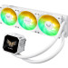 ASUS Система рідинного охолодження ASUS TUF-GAMING-LC-III-360-ARGB LCD WHT (90RC01A2-B0EAY0)
