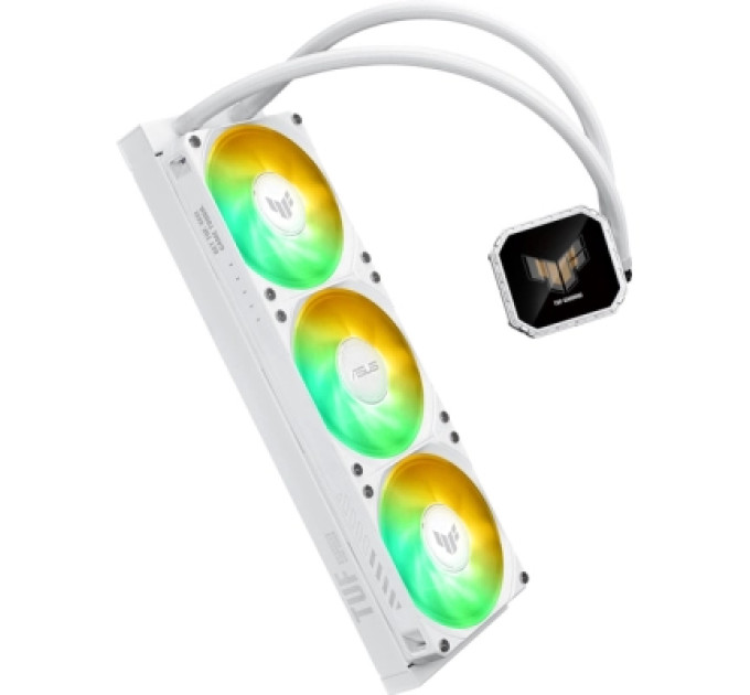 ASUS Система рідинного охолодження ASUS TUF-GAMING-LC-III-360-ARGB LCD WHT (90RC01A2-B0EAY0)