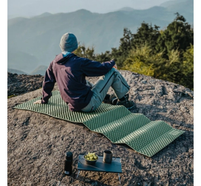 Туристичний килимок Naturehike CNK2450WS044 195x60х1,8см зелений (6927595788356)