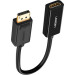 Перехідник Display Port M to HDMI F 4K30Hz black Ugreen (40363)