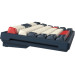 GamePro Клавіатура GamePro Asgard Yord Wireless/Bluetooth/USB UA Blue (MK266BL)