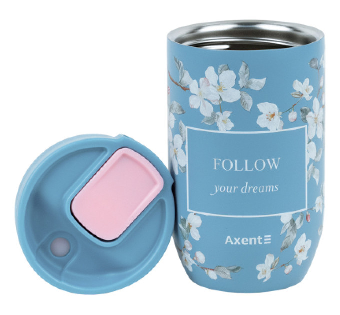 Термокружка Axent 350 мл Gentle Blossom (8721-9-A)