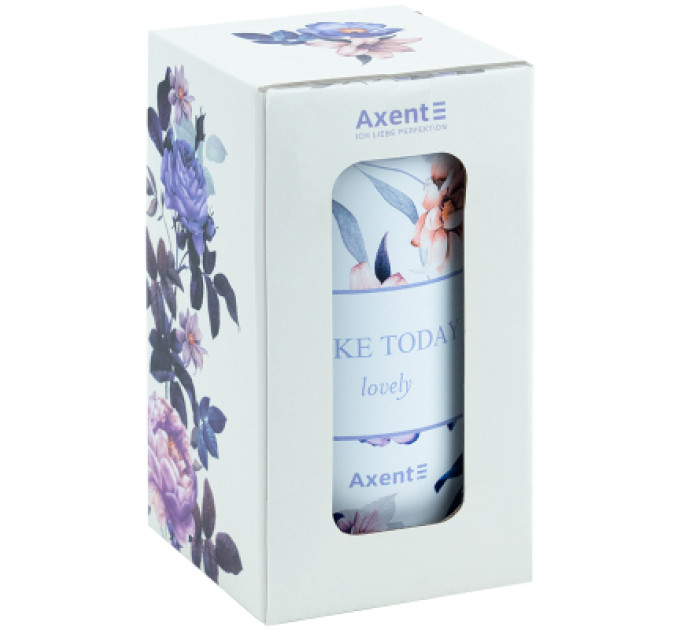 Термокружка Axent 350 мл Violet Whispers (8721-10-A)
