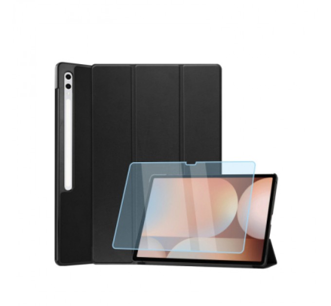 AirOn Чохол до планшета AirOn Premium Samsung Galaxy tab S10 Ultra 14.6 2024 + film Black (4822356758484)