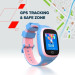 Canyon Смарт-годинник Canyon ZEFIR KW-49 E-SIM 4G GPS Blue Дитячий смарт-годинник (CNE-KW49BL)