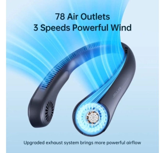 Вентилятор Jisulife Neck Fan Life3 FA14 blue