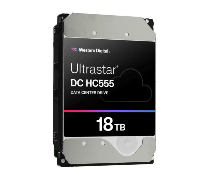 WESTERN DIGITAL Запам’ятовувальний пристрій на жорстких дисках (HDD) SAS 18TB 7200RPM 12GB/S 512MB DC HC555 0B47747 WD