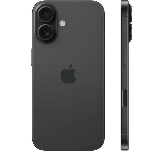 Смартфон Apple iPhone 16 128GB Black (MYE73SX/A)
