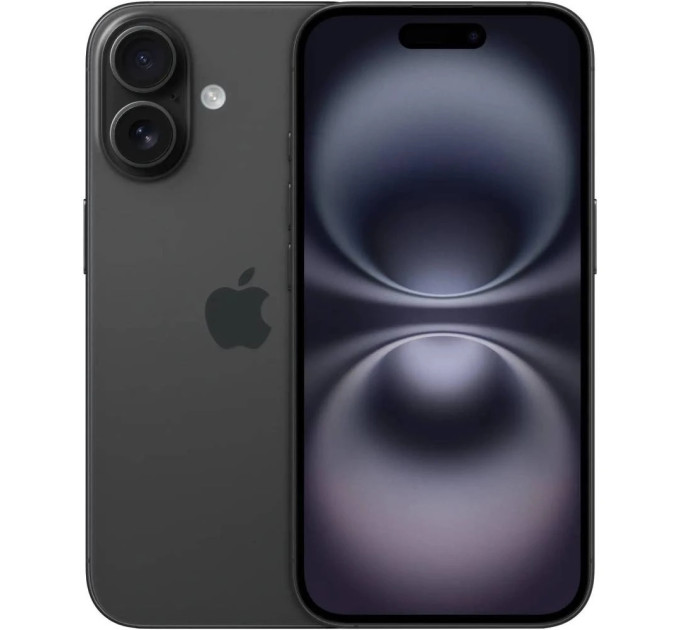 Смартфон Apple iPhone 16 128GB Black (MYE73SX/A)