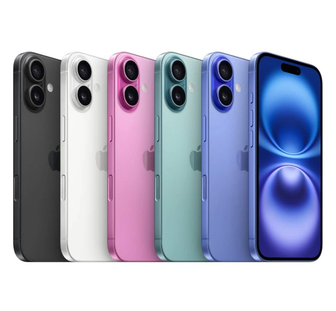 Apple Смартфон Apple iPhone 16 128GB Black (MYE73SX/A)