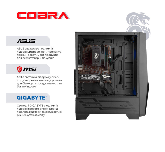 Персональний комп`ютер COBRA (A55.32.S10.56.23127)