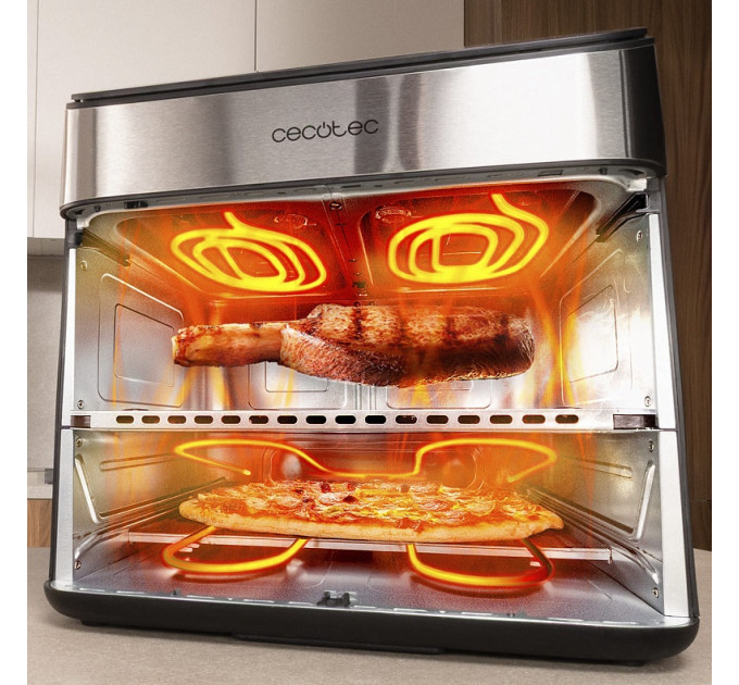 Мультипіч Cecotec Cecofry FoodCourt 18000 4Pizza+ (A90_EU01_120299)