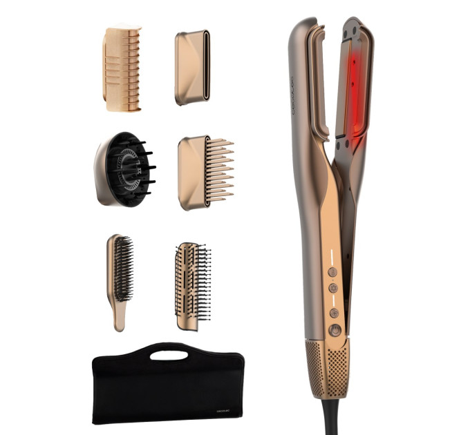 Cecotec Випрямляч для волосся Cecotec AirLisse 6in1 iTwerk Champagne (A01_EU01_122191)