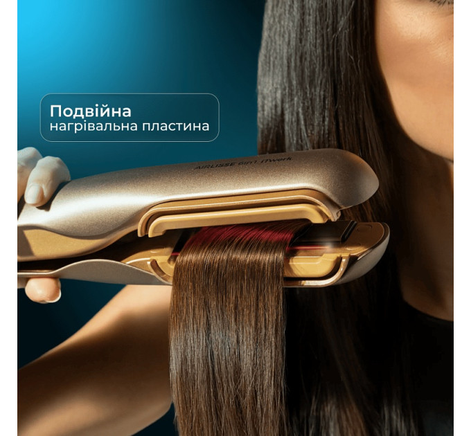 Cecotec Випрямляч для волосся Cecotec AirLisse 6in1 iTwerk Champagne (A01_EU01_122191)