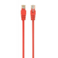 Патч корд Cablexpert PP6U-0.25M/R, UTP, категорія. 6, литий,  50u" штекер із фіксатором, 0.25 м, червоний