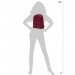 Рюкзак для ноутбука Xiaomi 14" RunMi 90 Points Youth College, 15L, Deep Red (6972125147981)