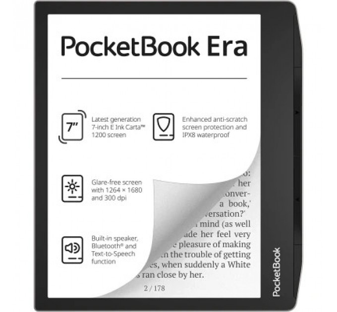 Електронна книга Pocketbook 700, Era, Stardust Silver (PB700-U-16-WW)