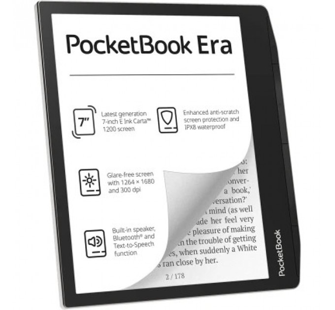 Електронна книга Pocketbook 700, Era, Stardust Silver (PB700-U-16-WW)