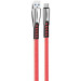 ColorWay Дата кабель USB 2.0 AM to Type-C 1.0m zinc alloy red ColorWay (CW-CBUC012-RD)
