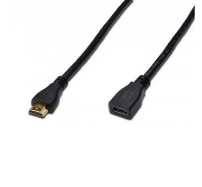 Кабель мультимедійний HDMI to HDMI 5.0m Digitus (AK-330201-050-S)