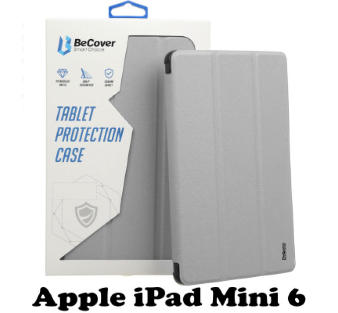 Чохол до планшета BeCover Apple iPad Mini 6 Gray (707522)