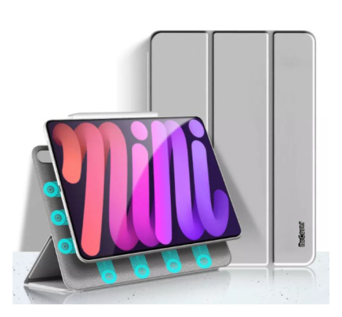 Чохол до планшета BeCover Apple iPad Mini 6 Gray (707522)