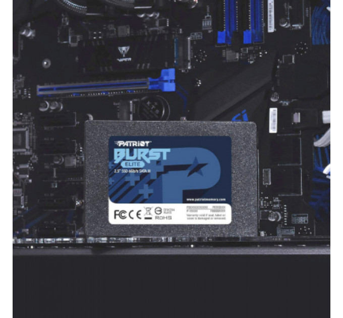 Накопичувач SSD 2.5" 1.92TB Burst Elite Patriot (PBE192TS25SSDR)