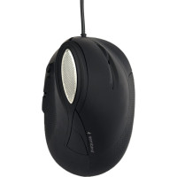 Оптична ергономічна миша MUS-ERGO-03, USB інтерфейс, чорний