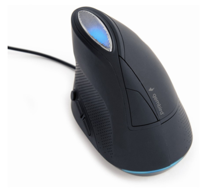 Gembird Мишка Gembird MUS-ERGO-03 USB Black (MUS-ERGO-03)