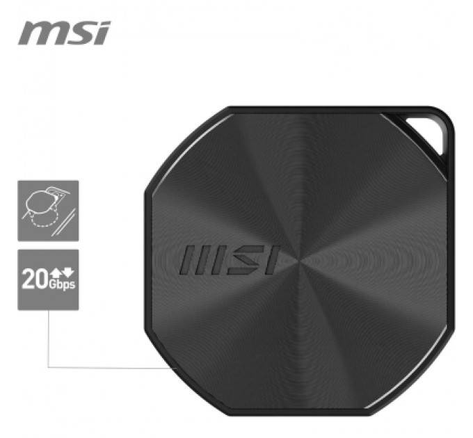 Накопичувач SSD USB-C 1TB MSI (S78-440L0B0-P83)