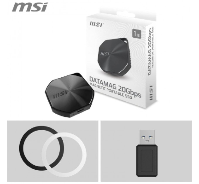 Накопичувач SSD USB-C 1TB MSI (S78-440L0B0-P83)