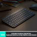Logitech Клавіатура Logitech MX Keys Mini Wireless Illuminated UA Rose (920-010500)