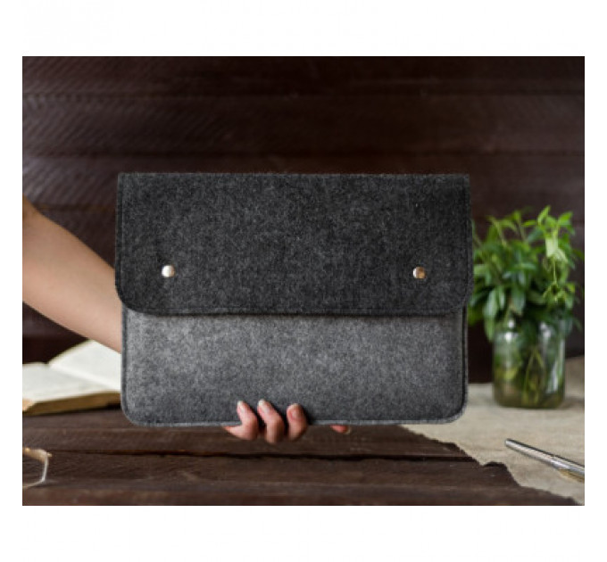 Чохол до ноутбука Gmakin 14 Macbook Pro, Black/Gray (GM05-14)