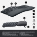 Logitech Клавіатура Logitech ERGO K860 for Business Bluetooth/Wireless UA Black (920-010352)