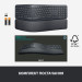 Logitech Клавіатура Logitech ERGO K860 for Business Bluetooth/Wireless UA Black (920-010352)