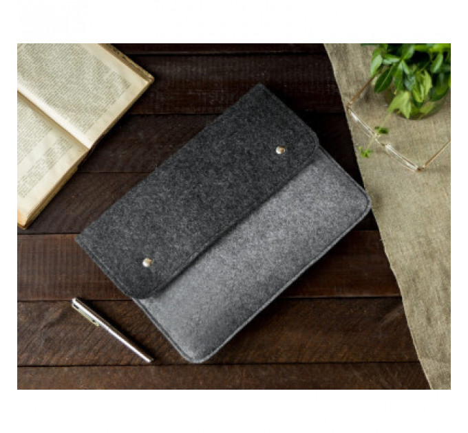 Чохол до ноутбука Gmakin 14 Macbook Pro, Black/Gray (GM05-14)