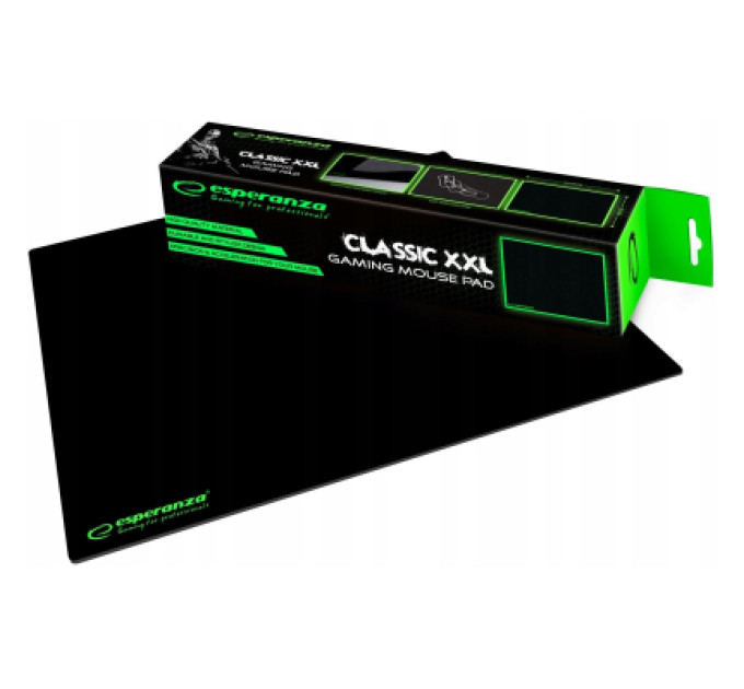 Esperanza Килимок для мишки Esperanza Classic Control XXL Black (EGP106K)
