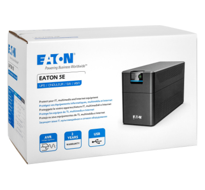Eaton Пристрій безперебійного живлення Eaton 5E1600UD 1600VA (5E1600UD)