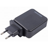 Мережеве ЗУ WC-PD65W-01, для ноутбука \ планшета \ телефону, 1 USB-A + 2 USB-C