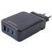 Maxxter Зарядний пристрій Maxxter 1USB-A + 2USB-C (PD 65W+PD 18W + QC 3.0) (WC-PD65W-01)
