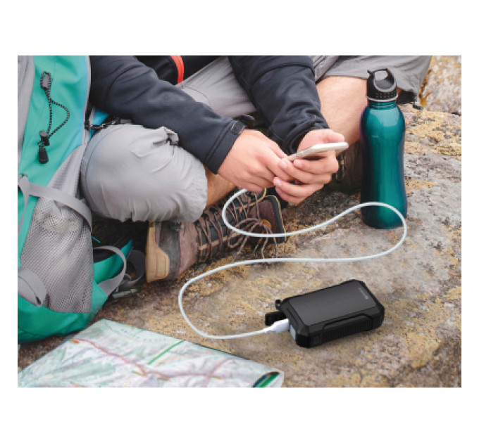 Sandberg Батарея універсальна Sandberg 10000mAh, Hand Warmer, flashlight 1W, USB-C/USB-A 2A/5V (420-65)